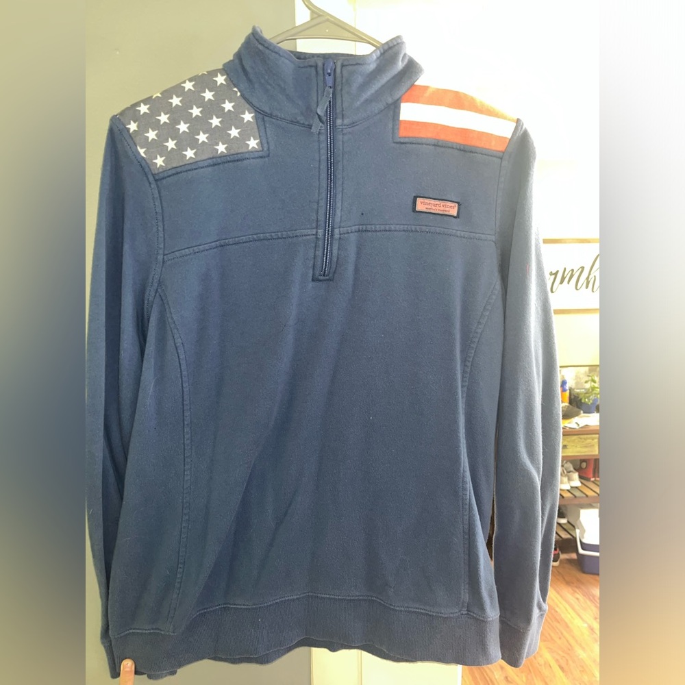American Flag Vineyard Vines Sweater